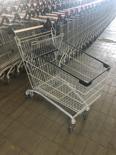 Complément de chariots de magasin
